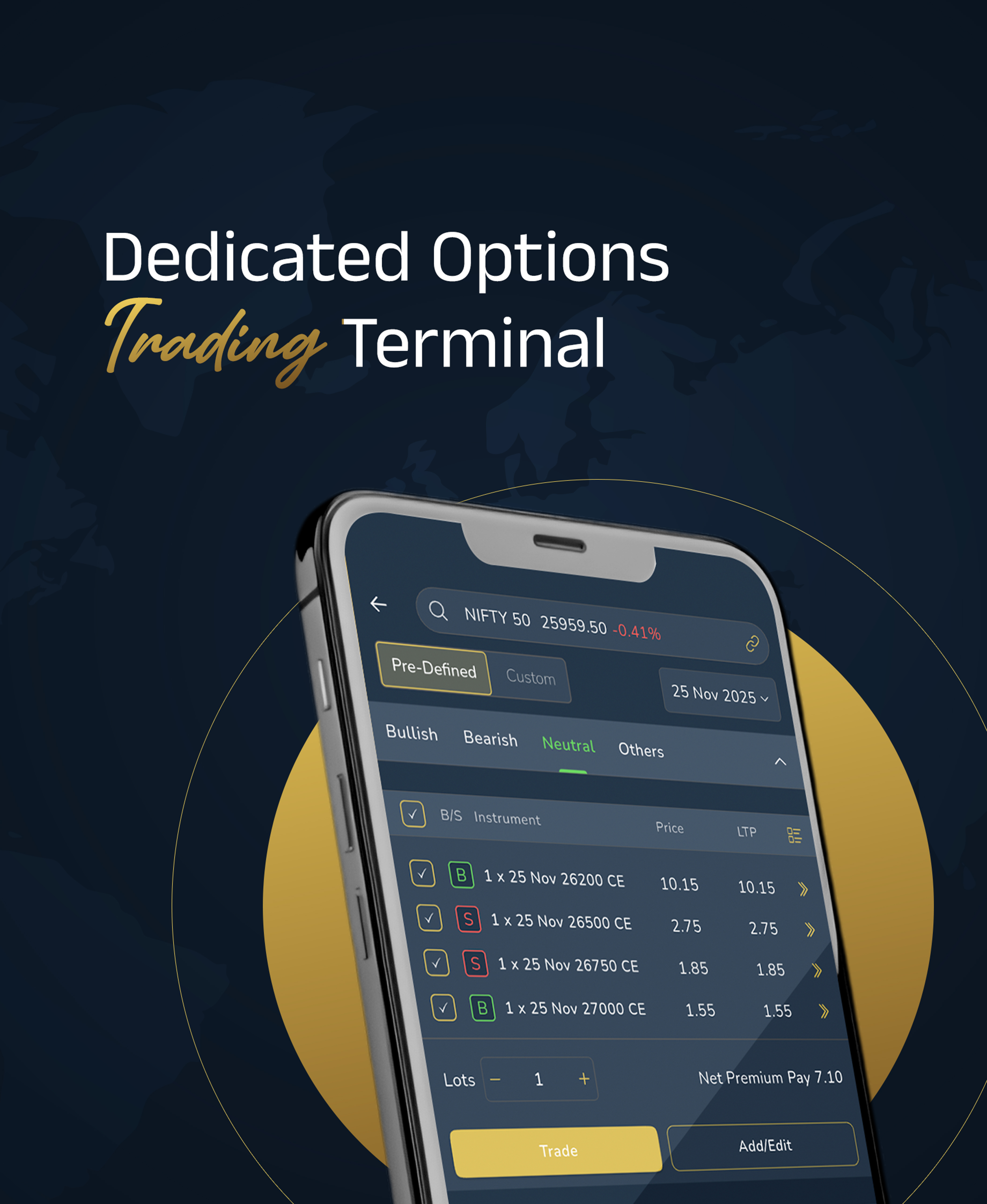 Trading Terminal App